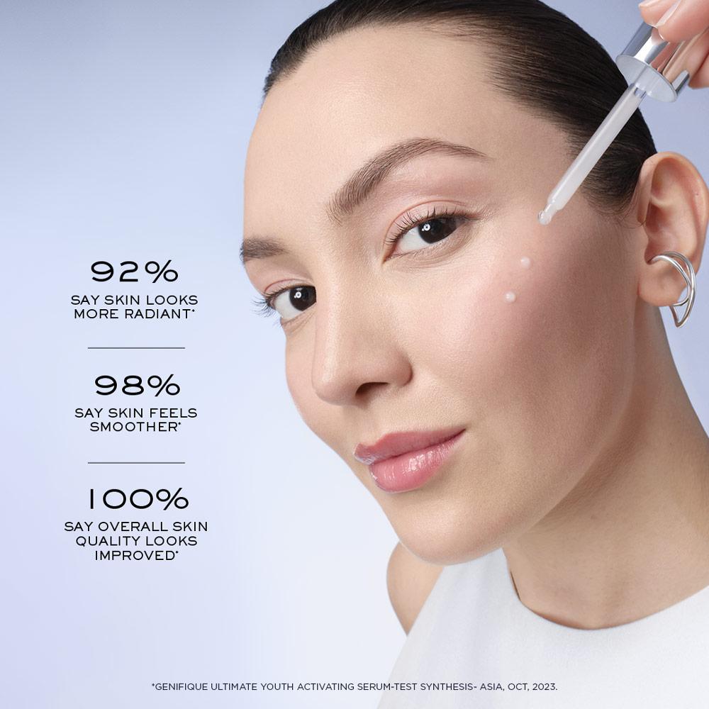 Lancome Genifique Ultimate Skin Repair Serum With Beta Glucan Suited for Indian Skin