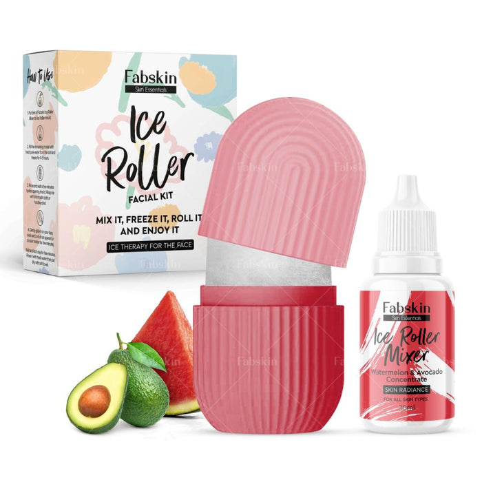 Fabskin Watermelon & Avocado Ice Roller For Face