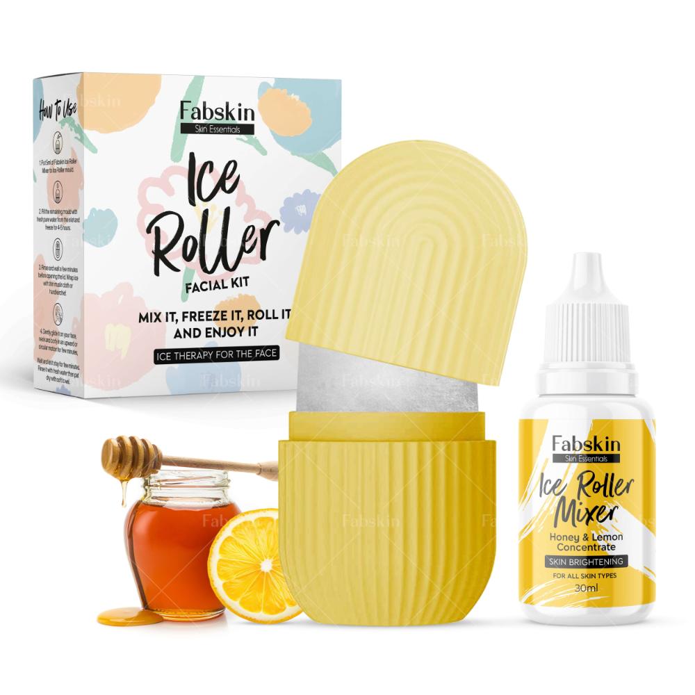 Fabskin Lemon & Honey Ice Roller For Face