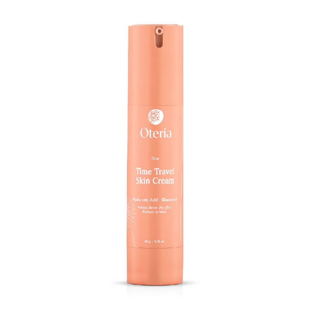 Oteria Time Travel Skin Cream 3% Hyaluronic Acid Reduces Fine Lines Wrinkles And Boosts Collagen