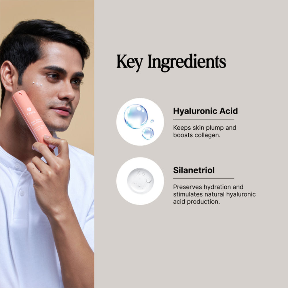 Oteria Time Travel Skin Cream 3% Hyaluronic Acid Reduces Fine Lines Wrinkles And Boosts Collagen