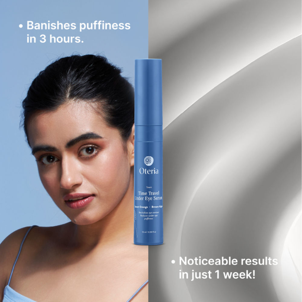 Oteria Under Eye Serum for Dark Circles And Puffiness With Brown Algae and Sweet Orange