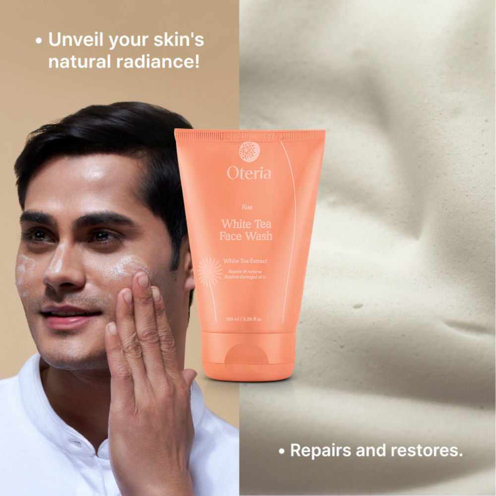 Oteria White Tea Face Wash For Pigmentation Dark Spots And Brightening, Cleanser for All Skin Types