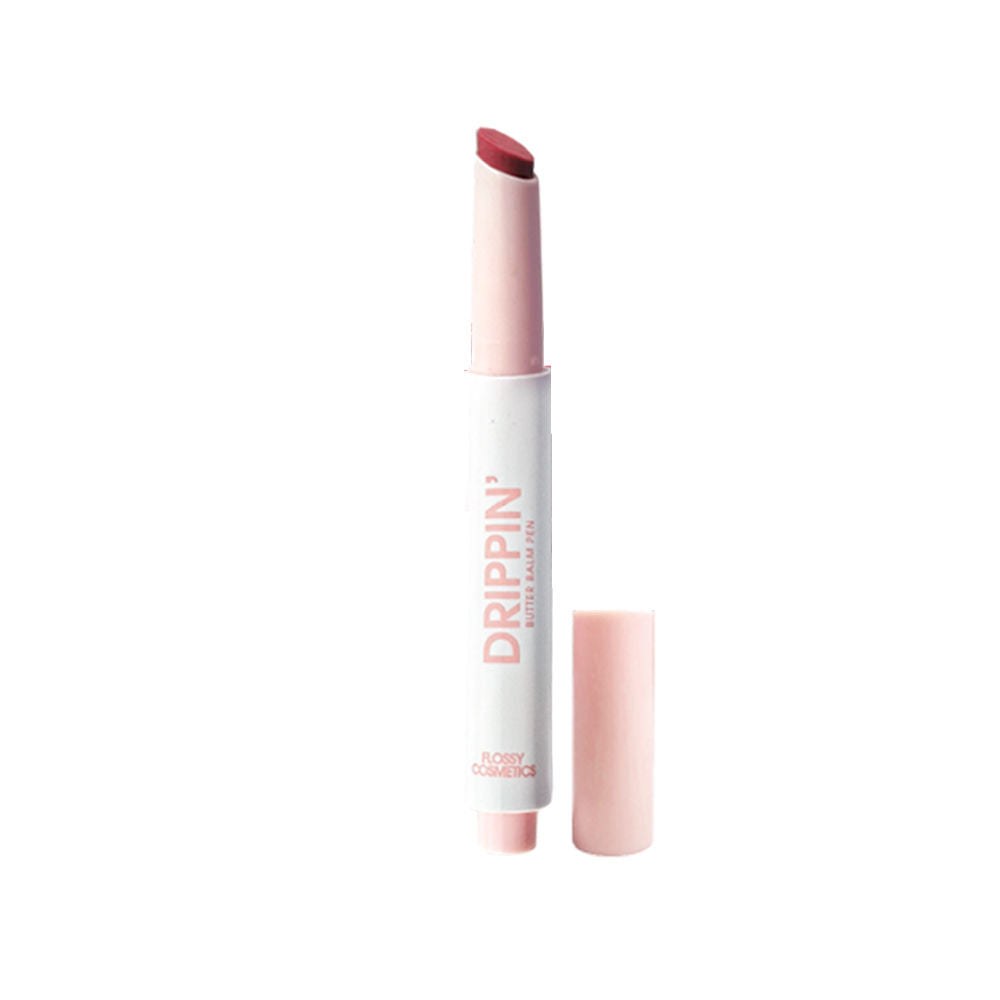 Flossy Cosmetics Tinted Lip Balm with Shea Butter & Jojoba Oil Brightens, Moisturizes Dry Lips