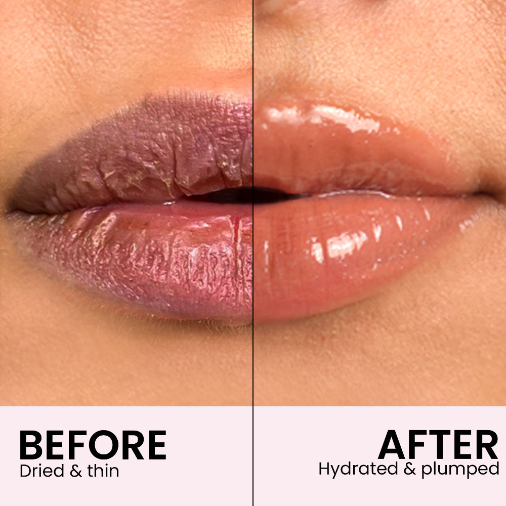 Flossy Cosmetics Tinted Lip Balm with Shea Butter & Jojoba Oil Brightens, Moisturizes Dry Lips