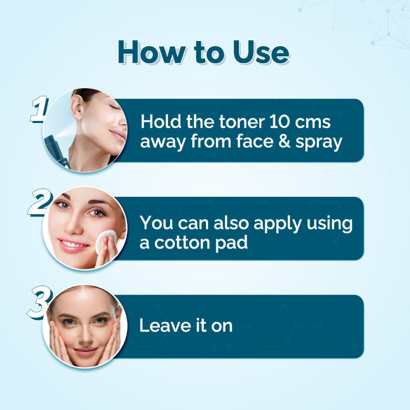 The Derma Co X Dr V Skin Renew Peptide Hydrating Toner with Hyaluronic Acid for All Skin Types