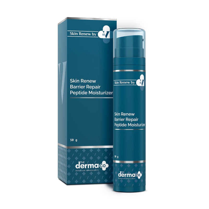 The Derma Co X Dr. V Skin Renew Barrier Repair Peptide Moisturizer