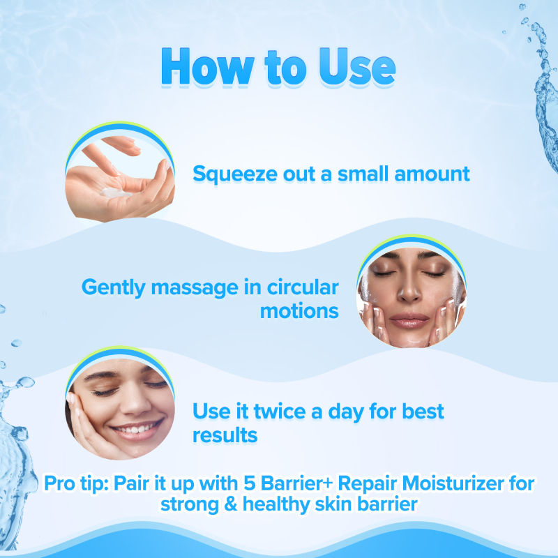 Aqualogica 5 Barrier + Repair Gentle Cleanser
