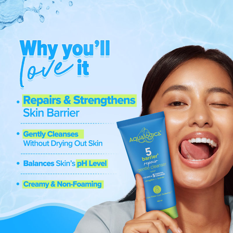 Aqualogica 5 Barrier + Repair Gentle Cleanser