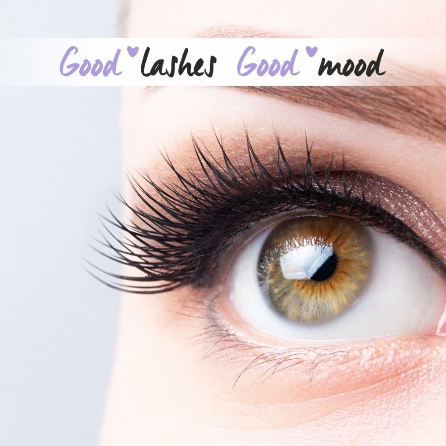 GUBB Eyelash Set With Glue, False Eyelashes - Party Style
