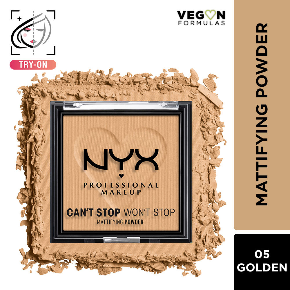 NYX Professional Makeup Can't Stop Won't Stop Mattifying Powder - Tan
