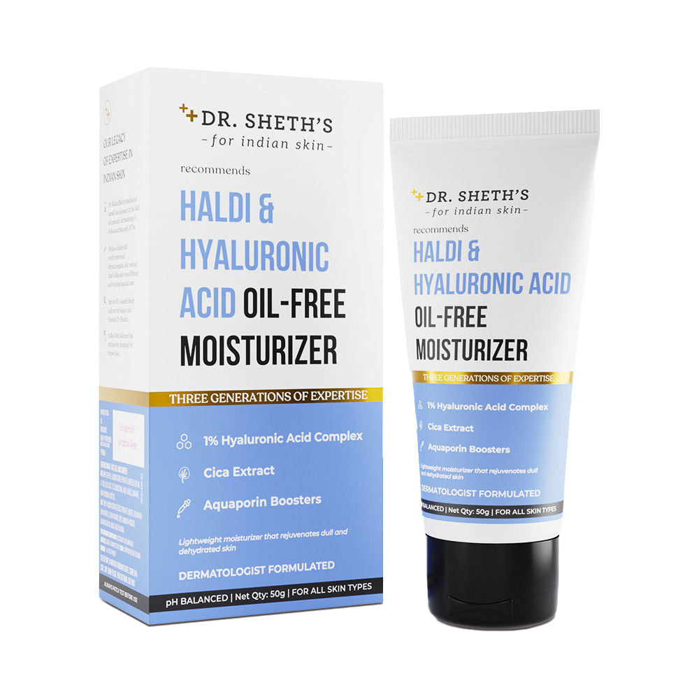 Dr. Sheth's Haldi & Hyaluronic Acid Oil-Free Moisturizer