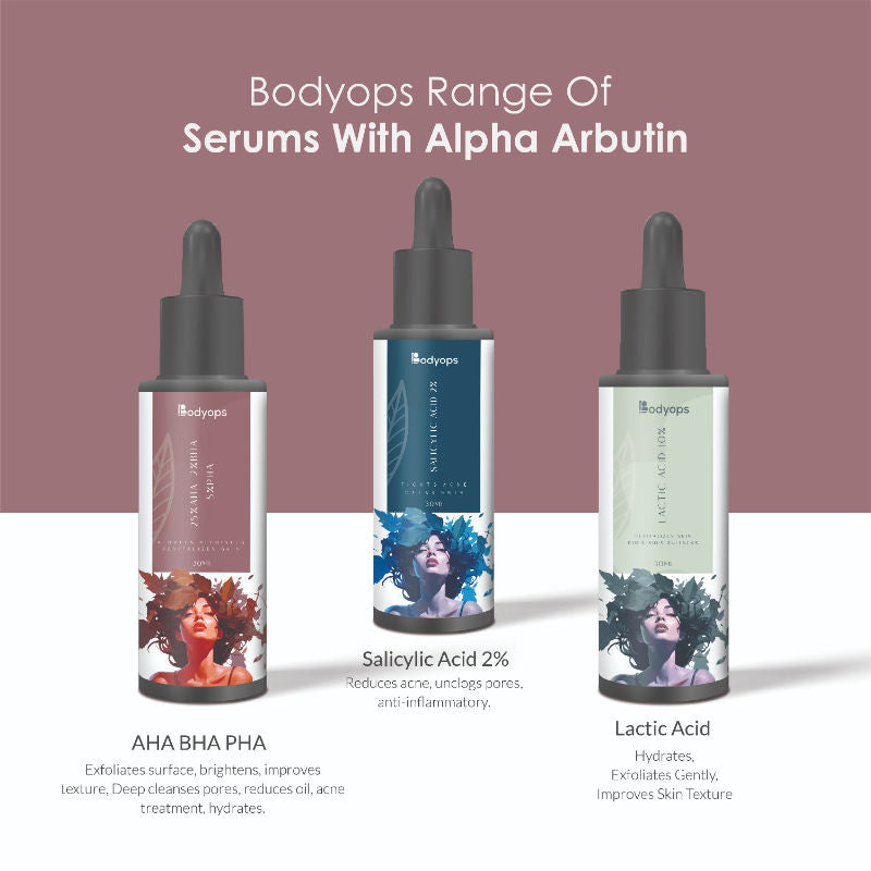 BODYOPS 25% AHA, 2% BHA and 5% PHA Peeling Solution Face Serum