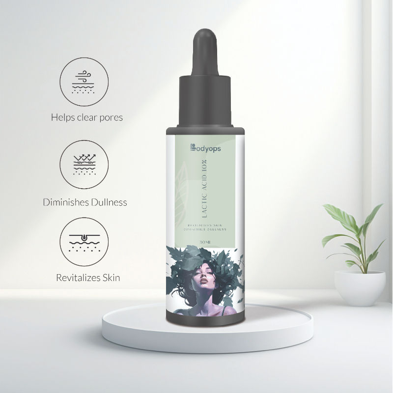BODYOPS 10% Lactic Acid Face Serum