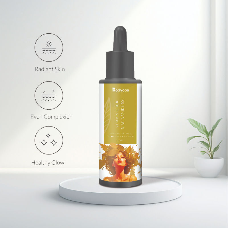 BODYOPS 10% Vitamin C + 5% Niacinamide Face Serum
