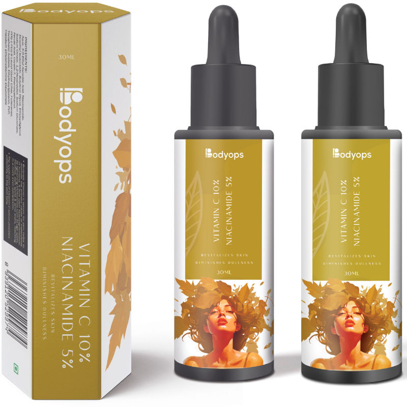 BODYOPS 10% Vitamin C + 5% Niacinamide Face Serum