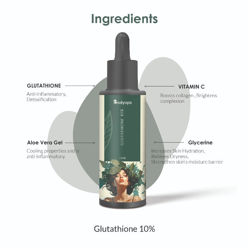 BODYOPS 10% Glutathione Face Serum