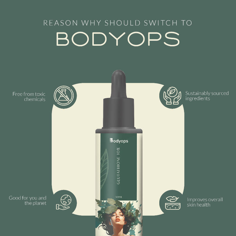 BODYOPS 10% Glutathione Face Serum