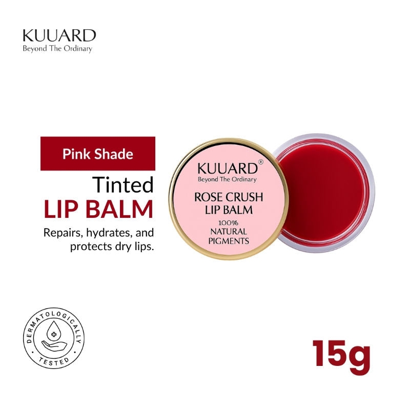 KUUARD Tinted Lip Balm, Hydrating Lip & Cheek Tint for Natural Color