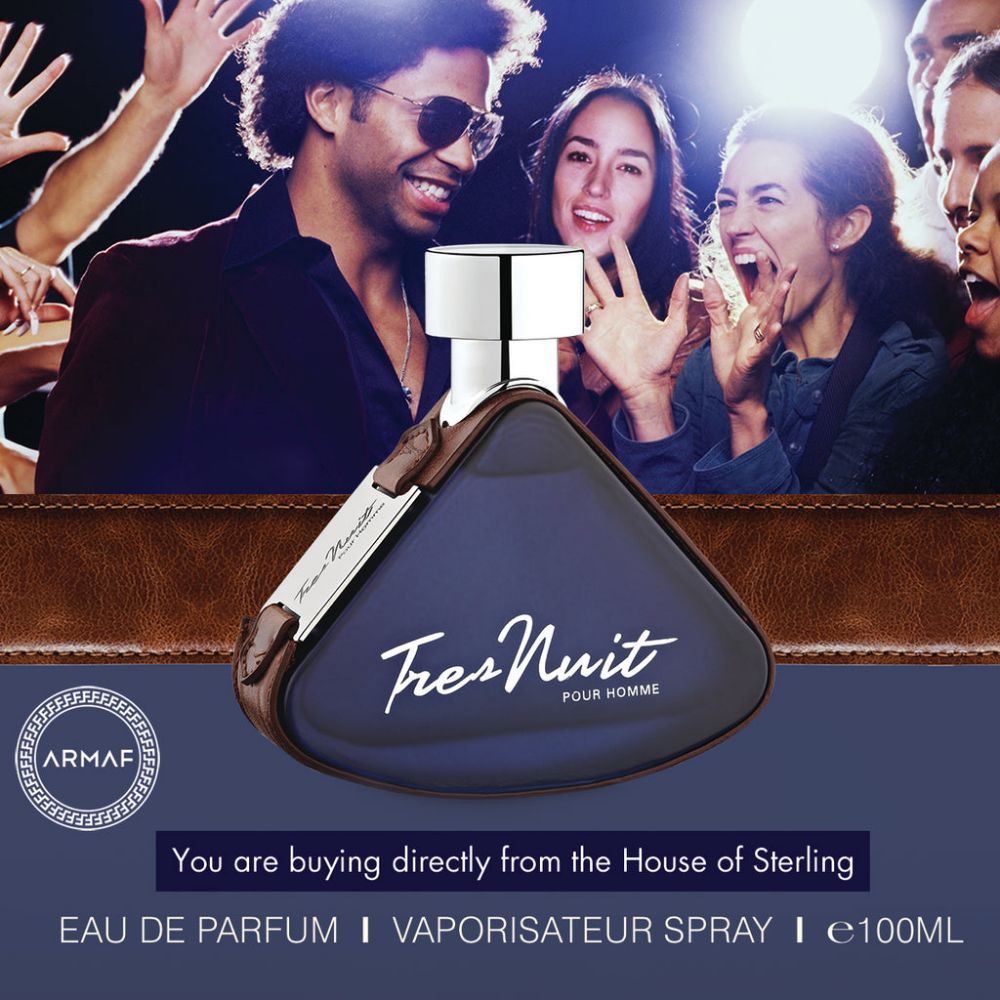 Armaf Tres Nuit Pour Homme Eau De Toilette For Him