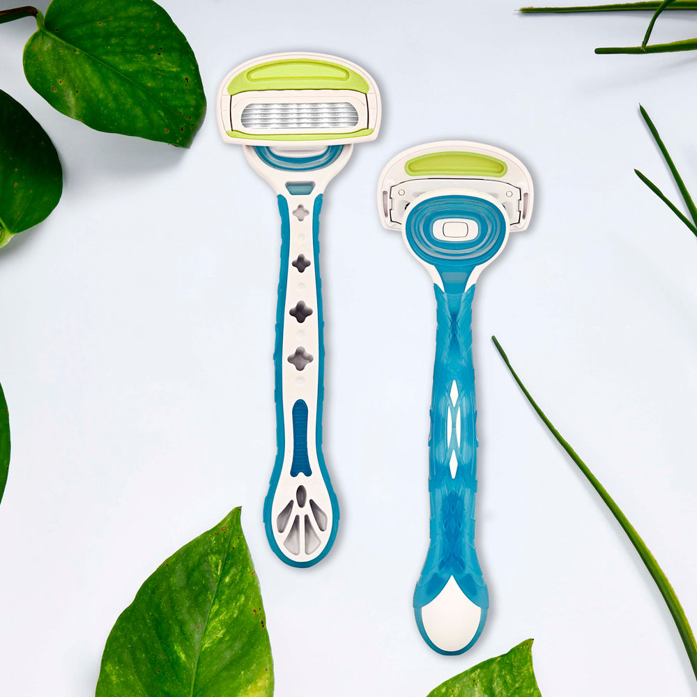 Kai K5 Ease Argan Oil Strips 5-Blade Reusable Razor for Women’s Body