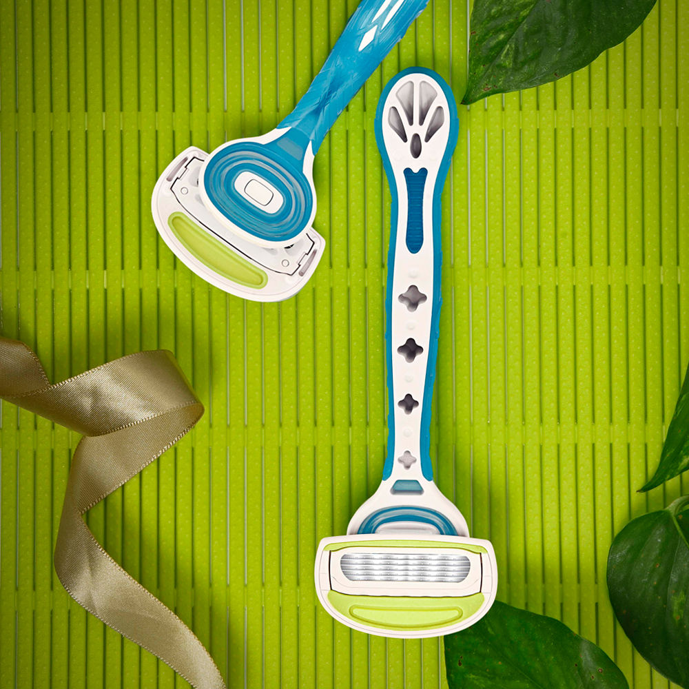 Kai K5 Ease Argan Oil Strips 5-Blade Reusable Razor for Women’s Body