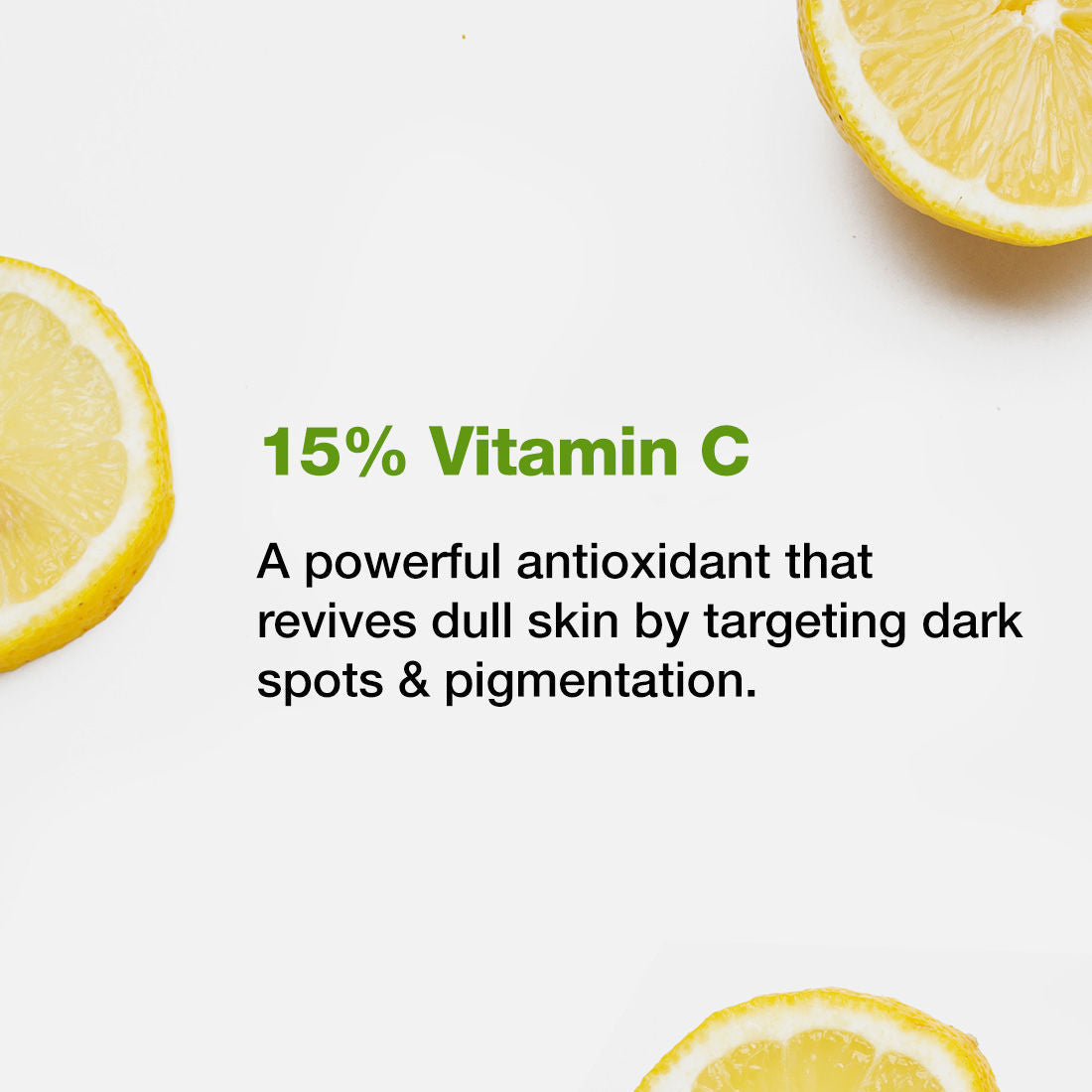 MCaffeine 15% Vitamin C Face Serum for Glowing Skin with Green Tea - Reduces Dark Spots & Depigments