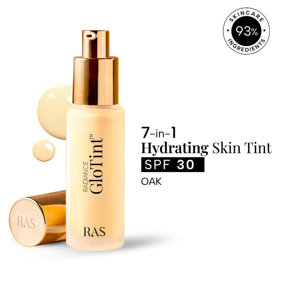 RAS Luxury Oils Radiance Glo Tint 7-In-1 Serum Skin Perfector SPF 30 PA ++++