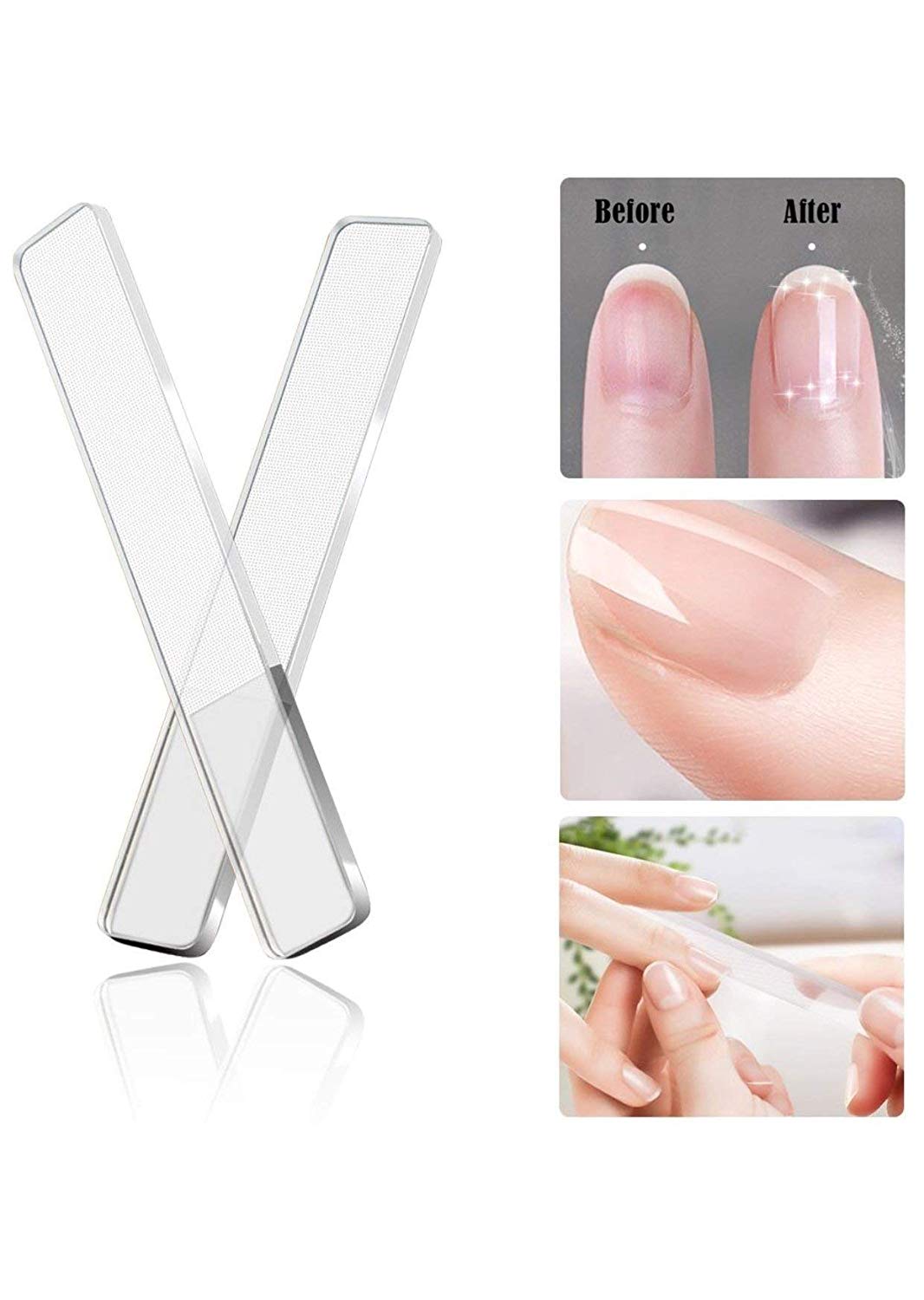 Bronson Professional Glass Nail Shiner & Filer