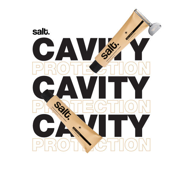 Salt. Oral Care Saffron Dawn Day Toothpaste & Eco-Friendly Squeezer Key Bundle