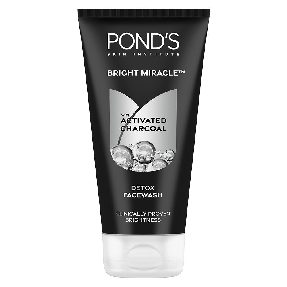 Ponds Pure Detox Anti-Pollution Purity Face Wash With Activated Charcoal