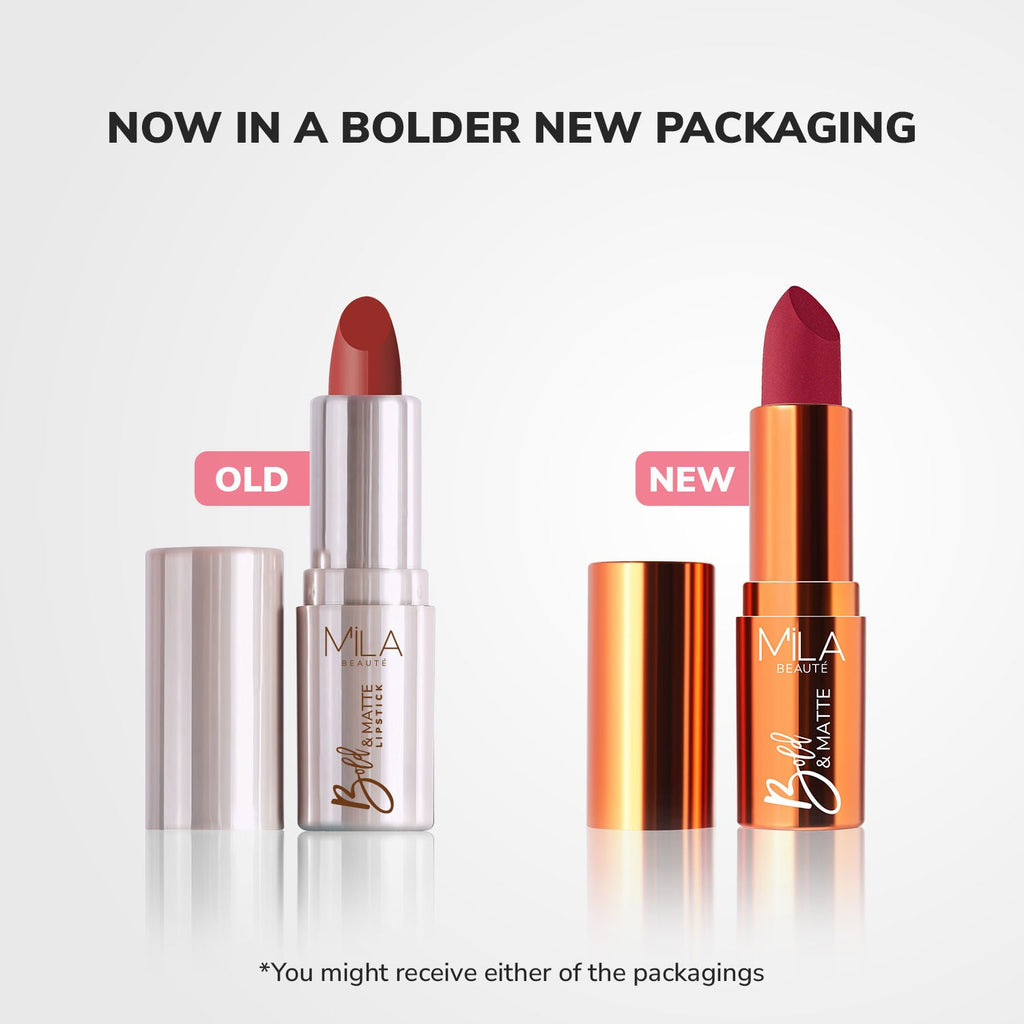 Mila Beauté Bold & Matte Long Lasting Highly Pigmented Lipstick