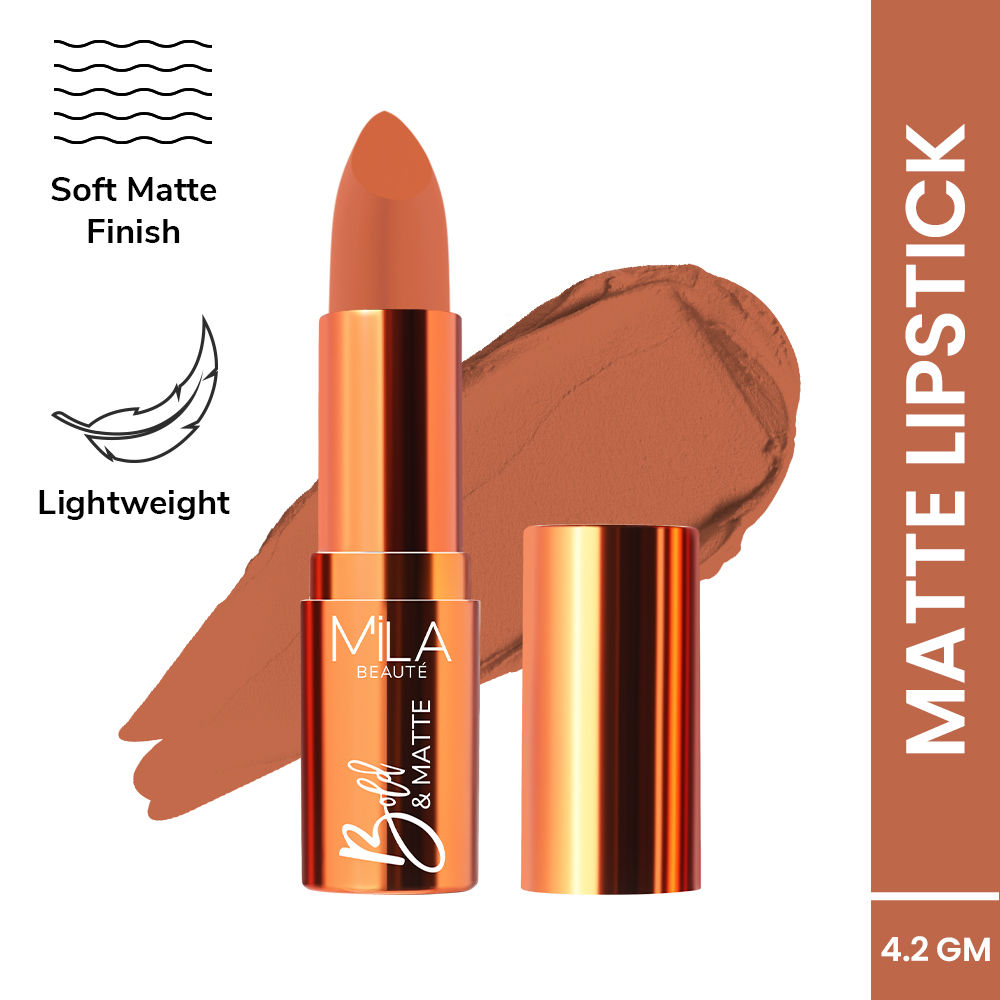 Mila Beauté Bold & Matte Long Lasting Highly Pigmented Lipstick