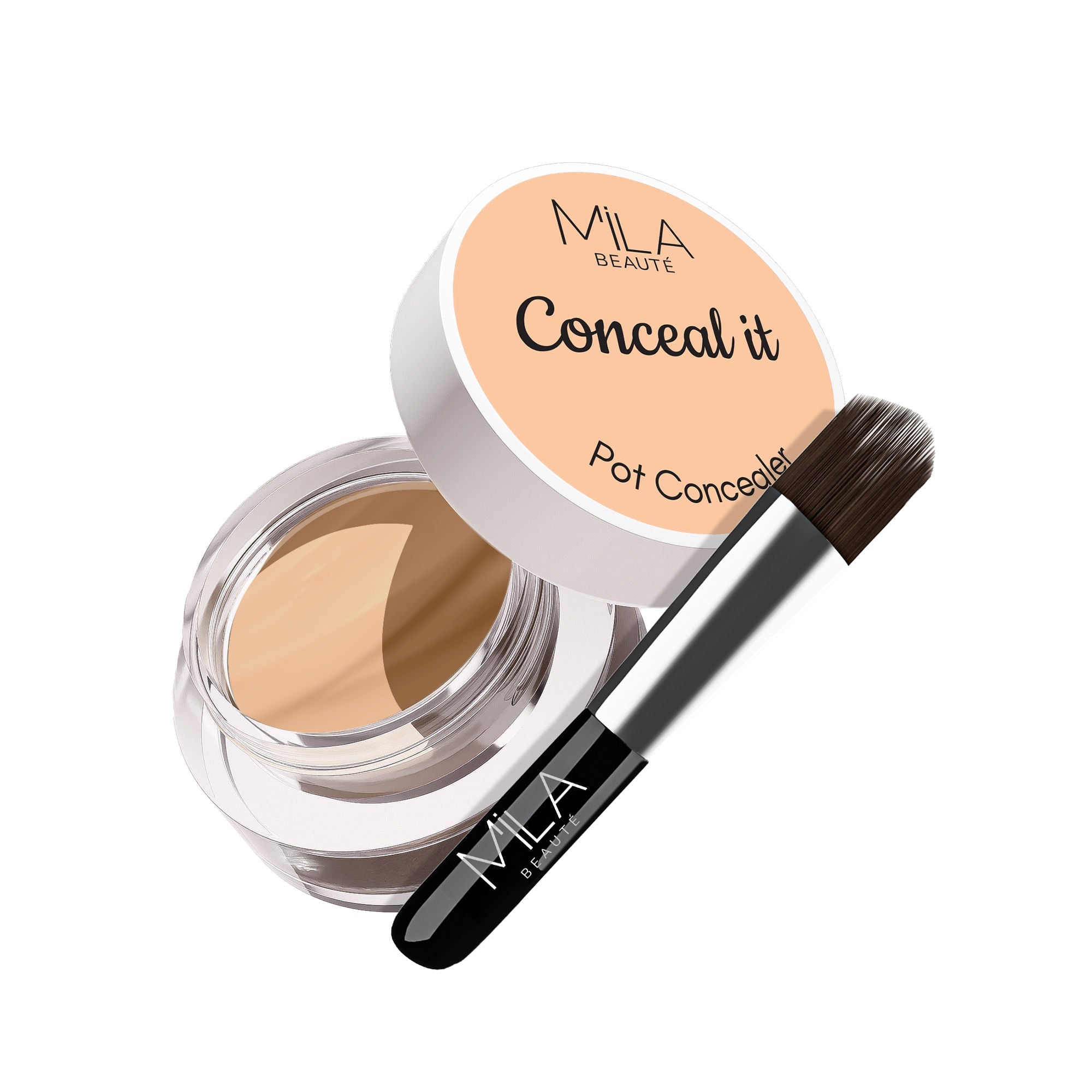 Mila Beauté Conceal It Pot Concealer Creamy Matte Finish with SPF 15