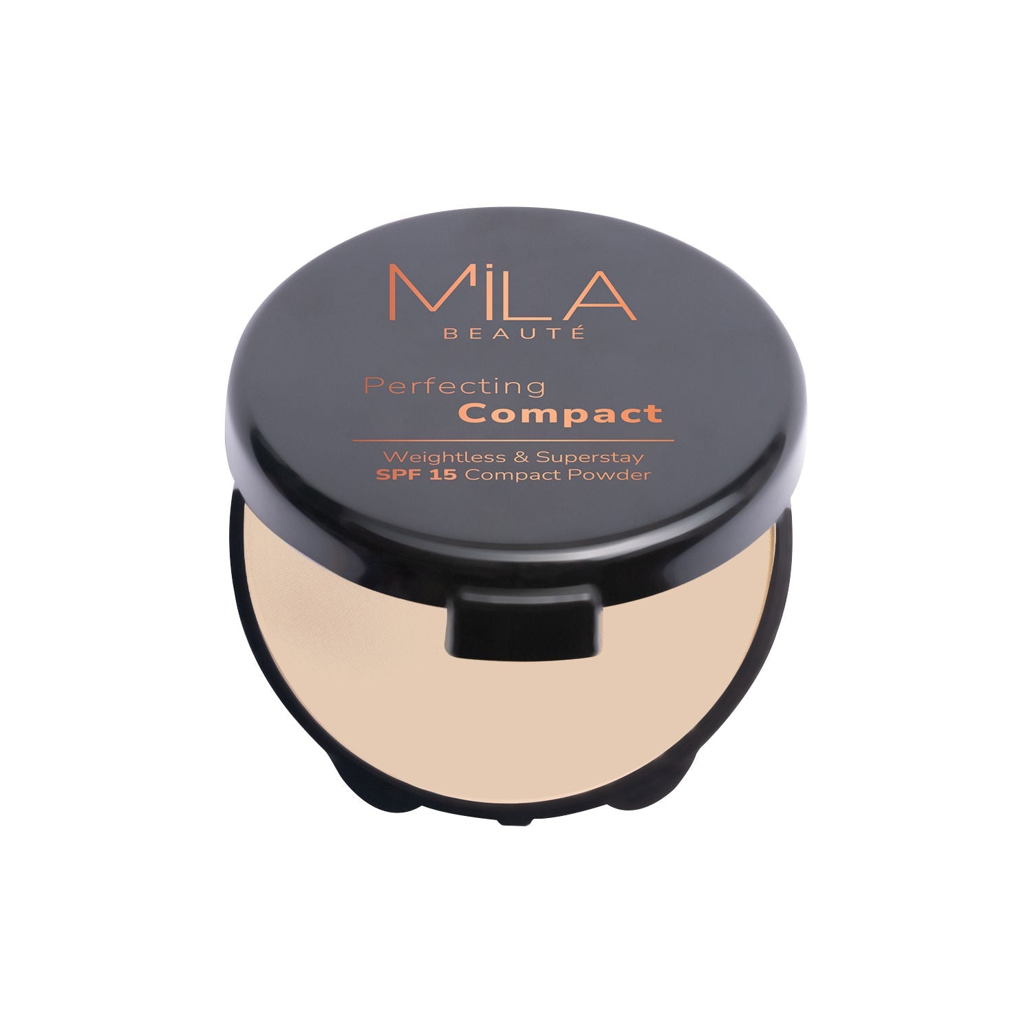 Mila Beauté Superstay Natural Matte Finish Perfecting Compact Powder with SPF 15