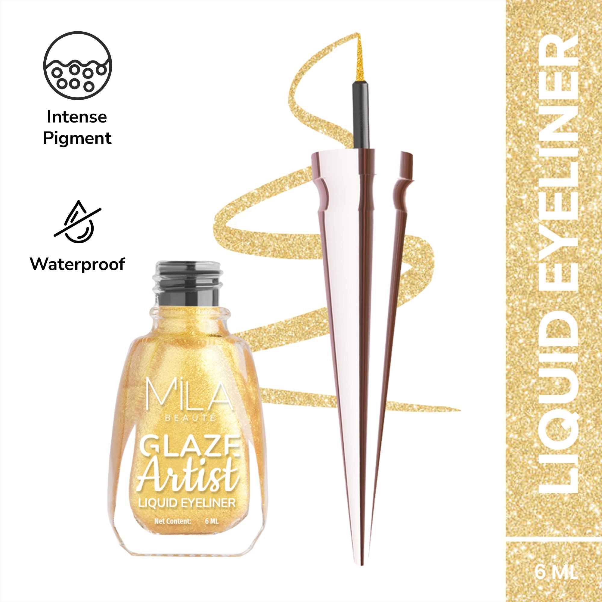 Glaze Artist Waterproof & Smudge Proof Eyeliner