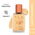 Mila Beauté Perfect Matte Longwear Foundation with SPF 15 & Oil Control Formula