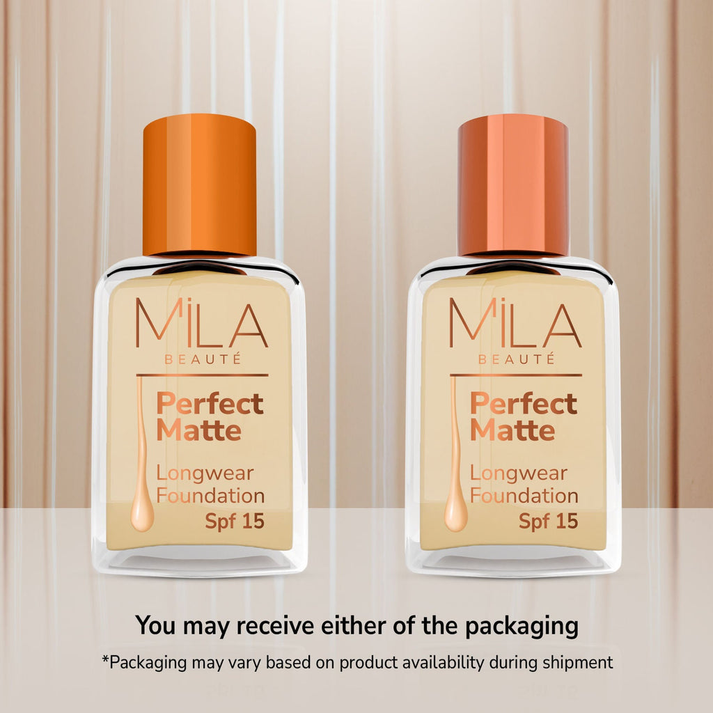 Mila Beauté Perfect Matte Longwear Foundation with SPF 15 & Oil Control Formula