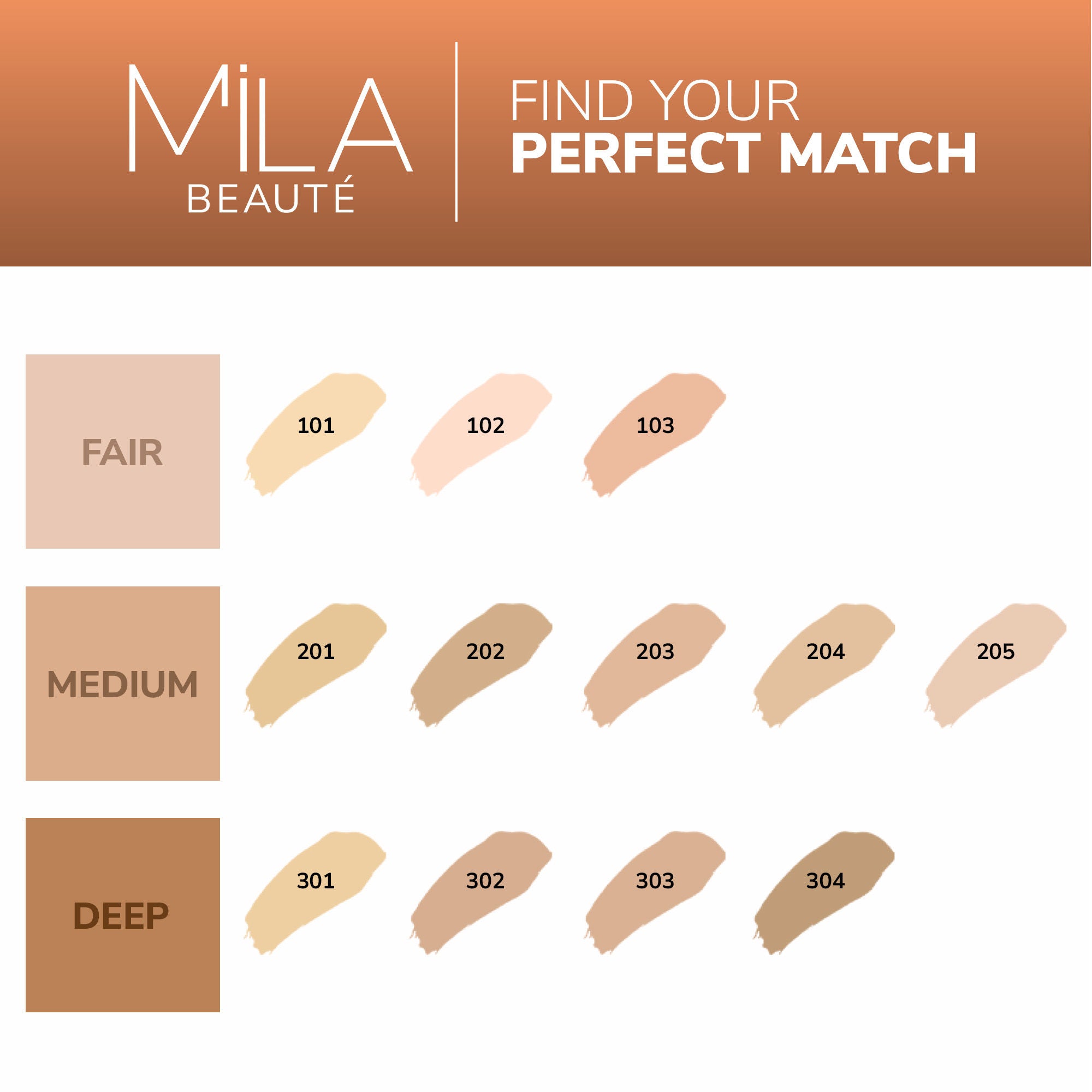 Mila Beauté Longwear Weightless Matte Finish Foundation with SPF 15