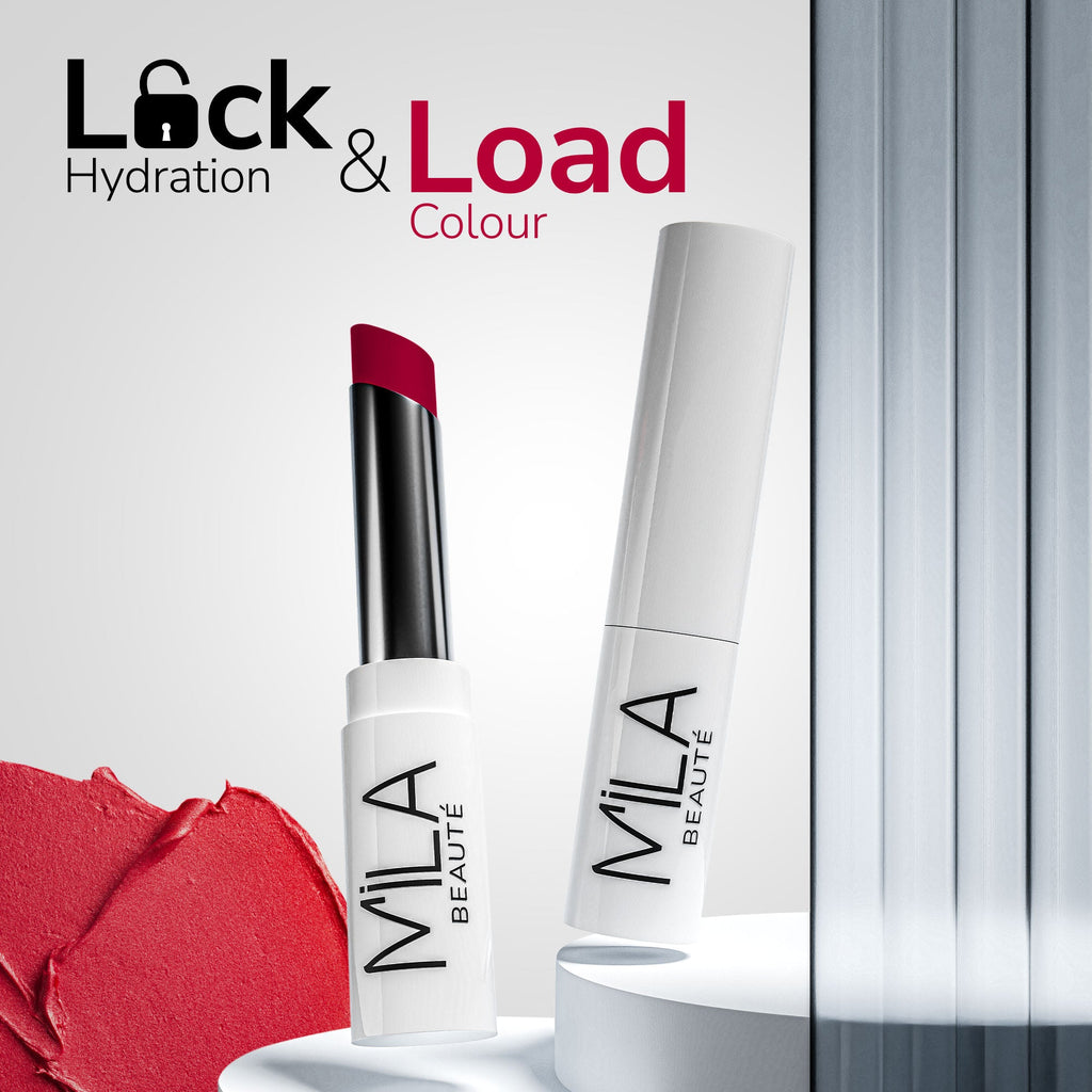 Mila Beauté 24 Hr Non-Transfer Matte Locked-In Lipstick