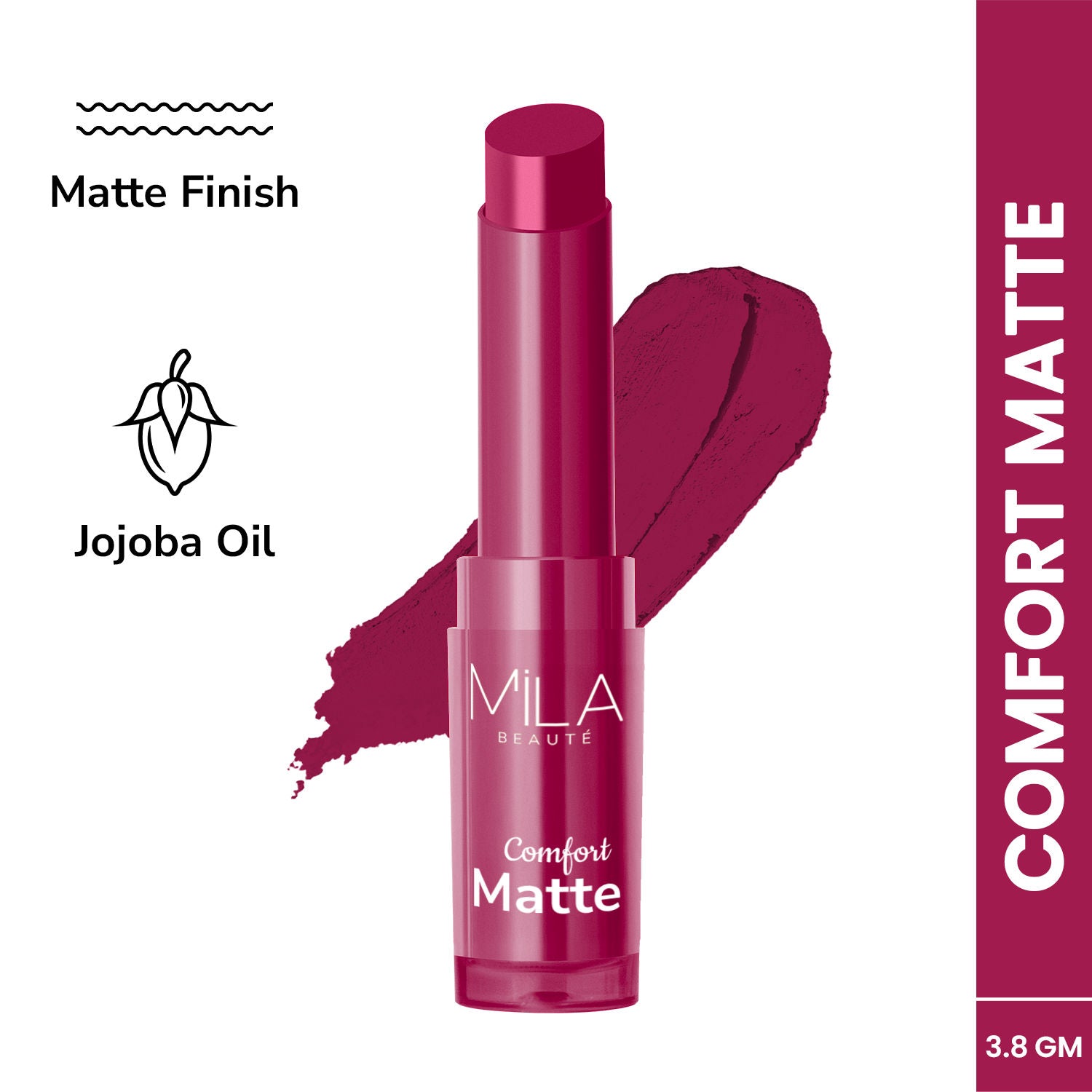 Mila Beauté Comfort Matt Lipstick