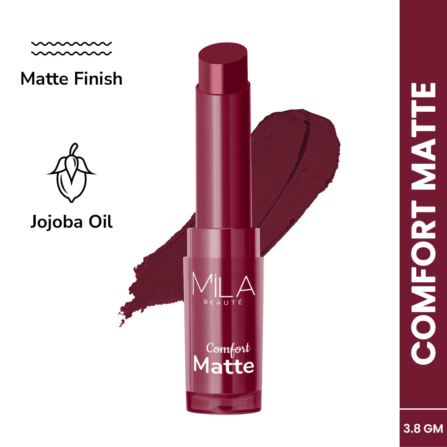 Mila Beauté Comfort Matt Lipstick