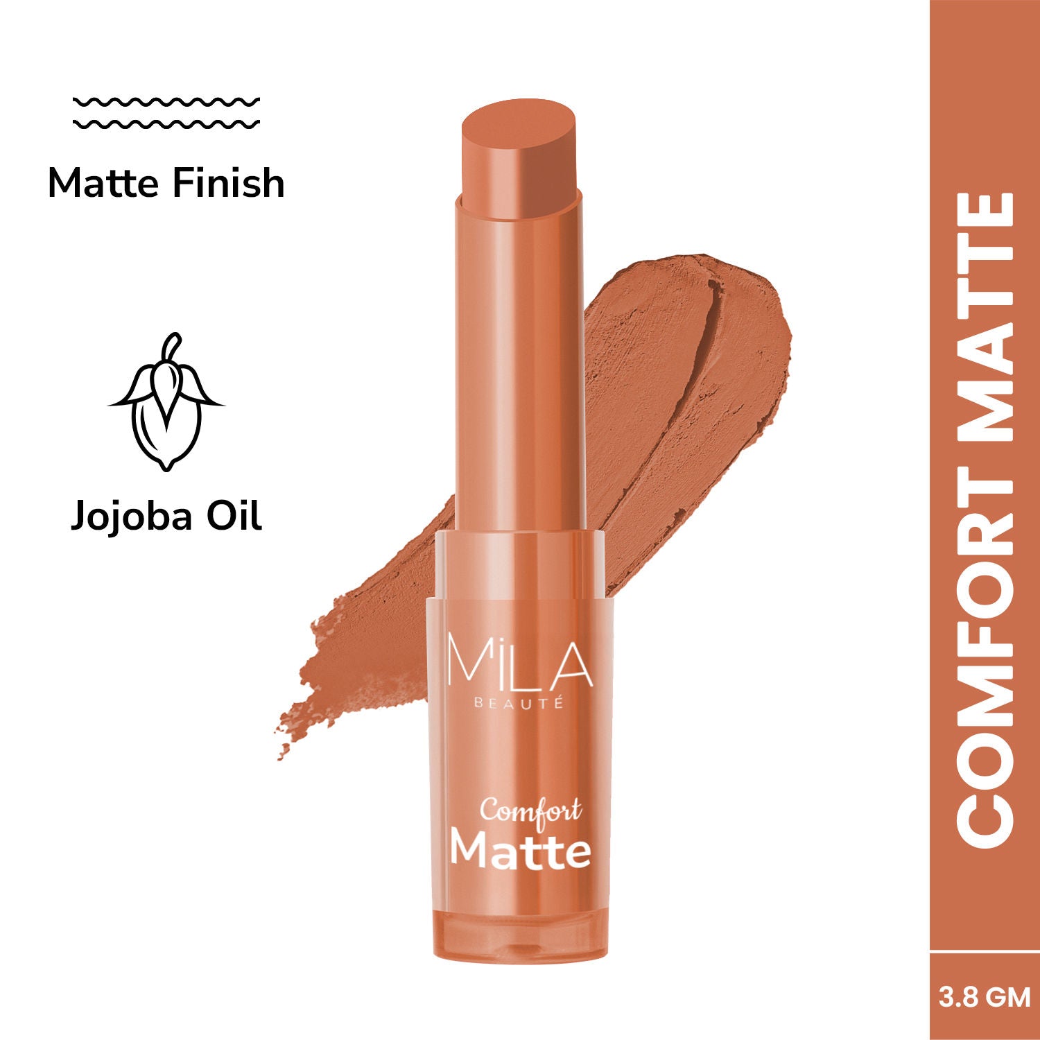 Mila Beauté Comfort Matt Lipstick