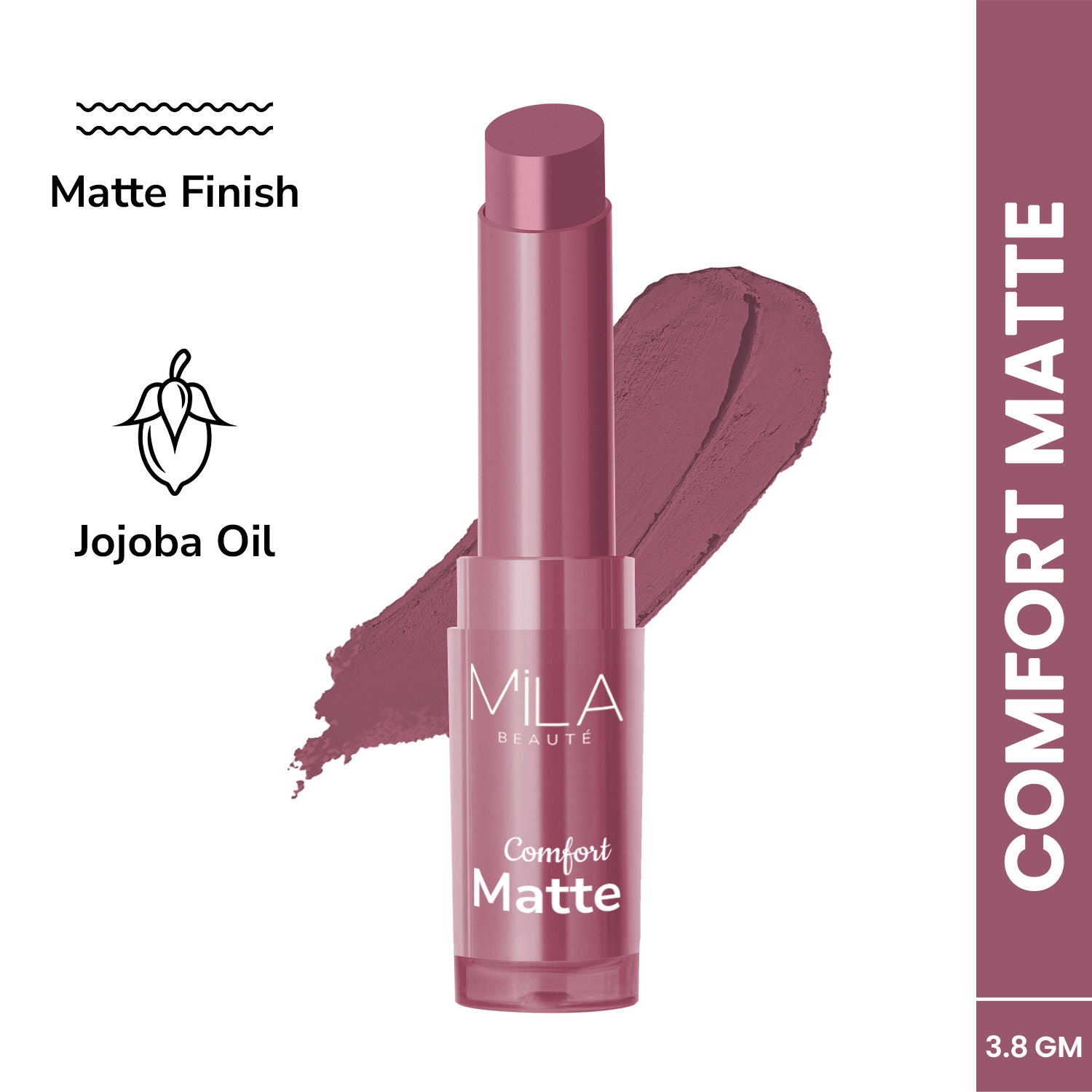 Mila Beauté Comfort Matt Lipstick