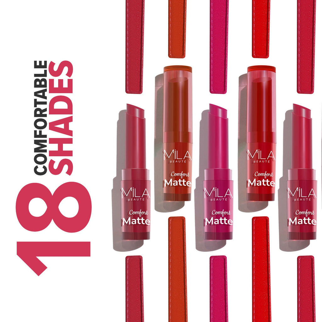 Mila Beauté Comfort Matt Lipstick