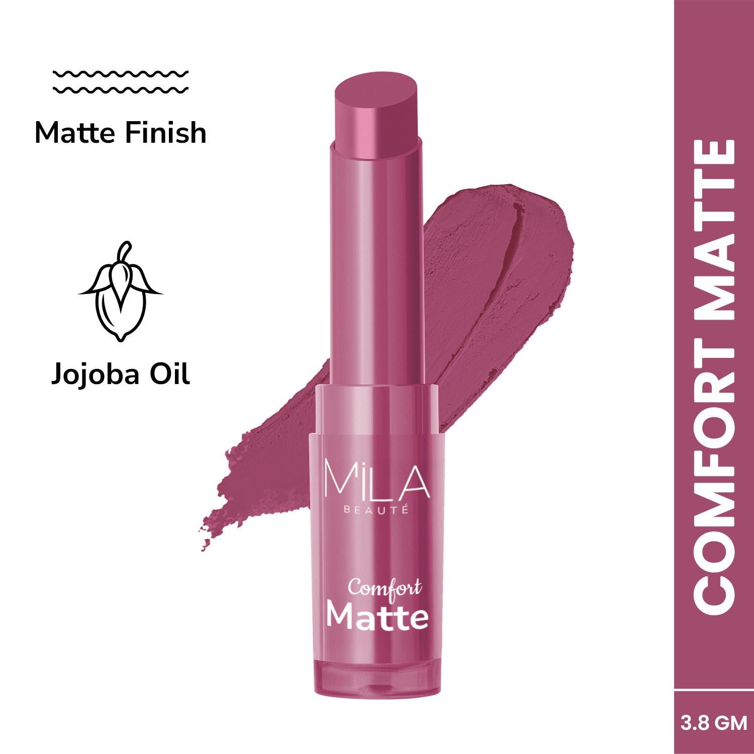 Mila Beauté Comfort Matt Lipstick