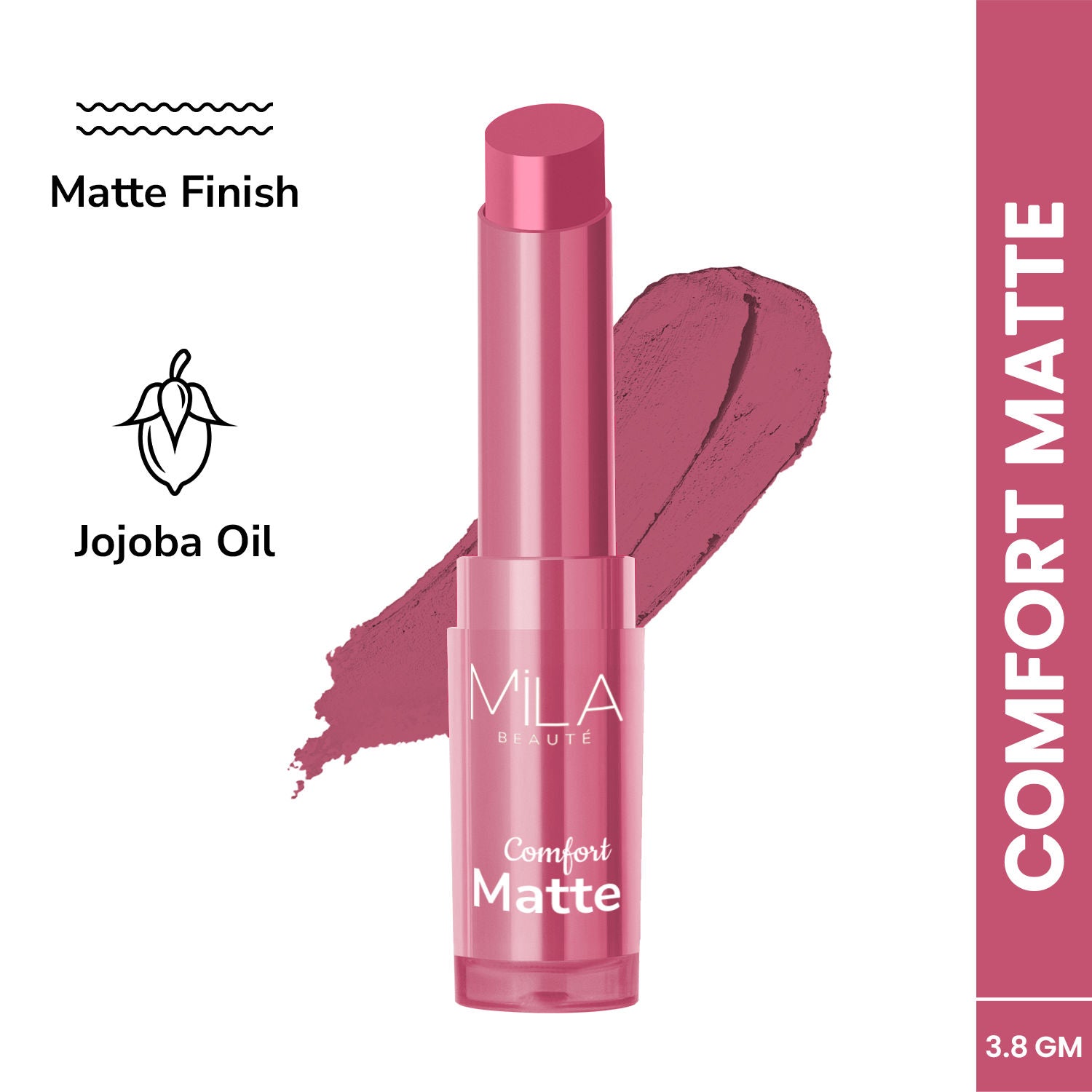 Mila Beauté Comfort Matt Lipstick