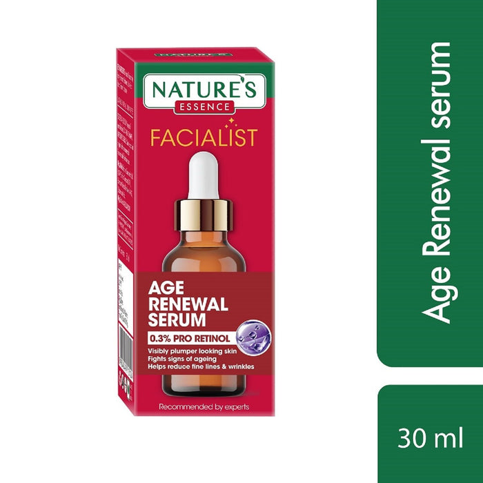 Nature's Essence Professional Facialist Age Renewal Serum with 0.3% Pro Retinol