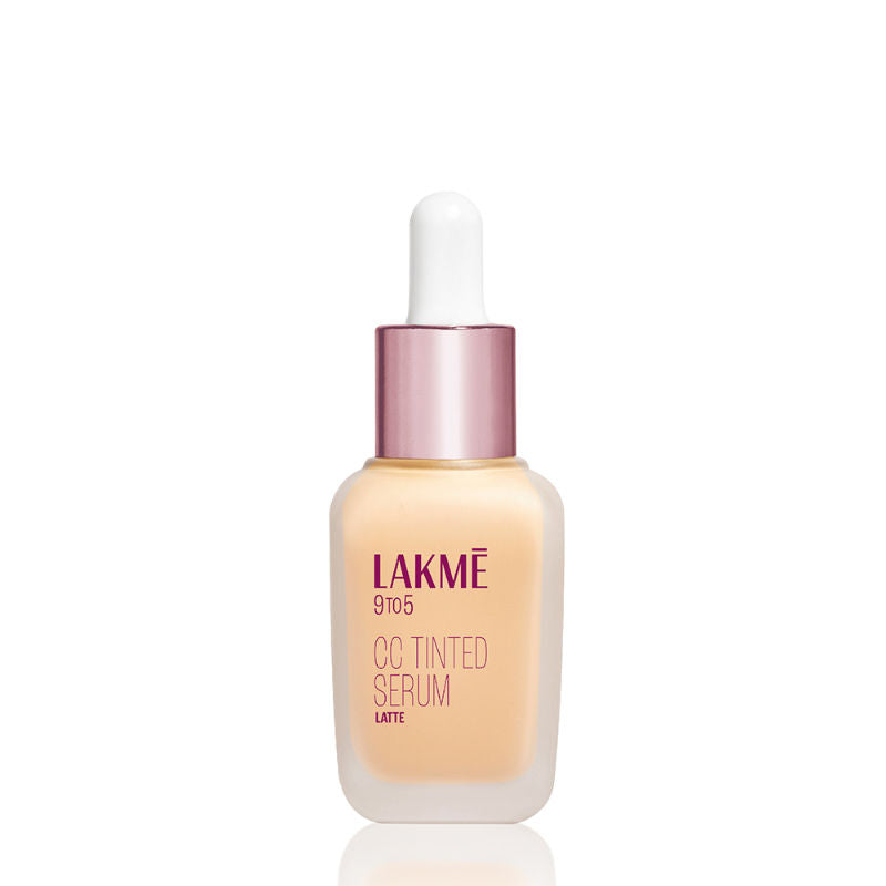 Lakme CC Tinted Serum - Skin Tint with 2% Hyaluronic Acid Complex