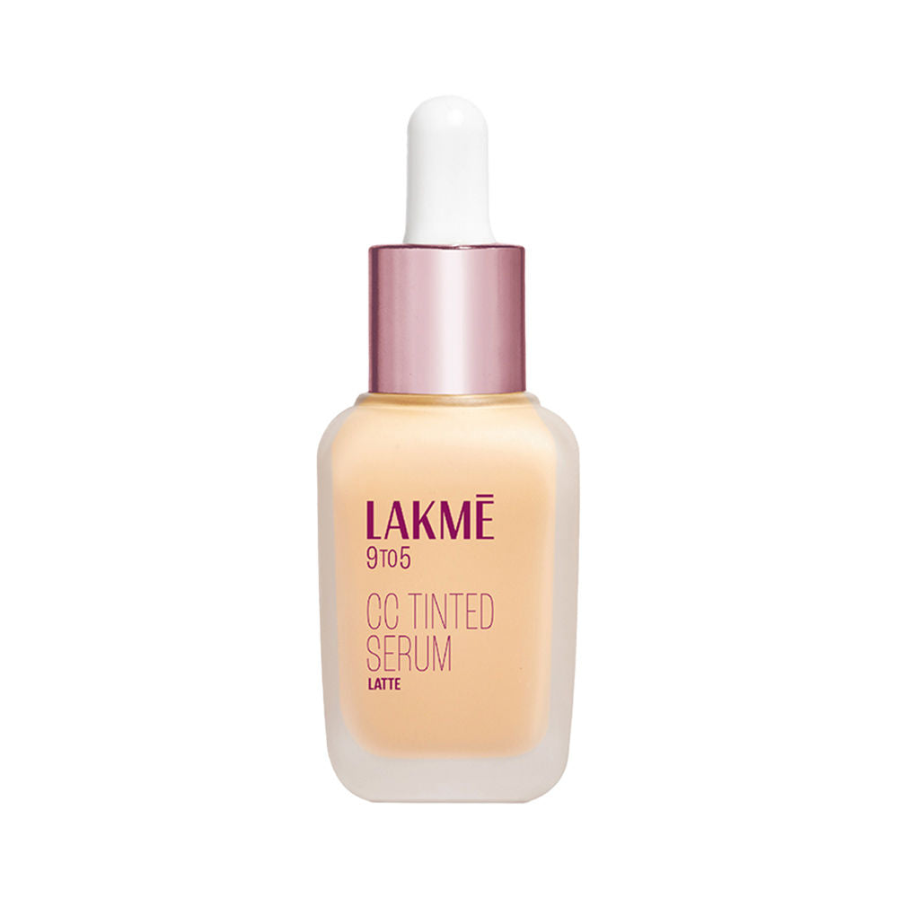 Lakme CC Tinted Serum - Skin Tint with 2% Hyaluronic Acid Complex